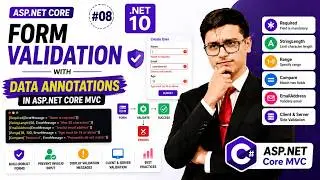 Data Annotations & Form Validation Explained | ASP.NET Core MVC #08
