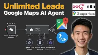 Как я создал ИИ-агента для генерации лидов с помощью Google Карт (без кода)