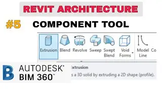 Model In-Place Components in Revit Tutorial | Component tools | Revit Architecture