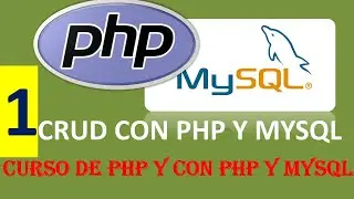 CRUD EN PHP Y  MYSQL APRENDE HACER CRUD FÁCIL Y RÁPIDO DESCARGAR PARTE 1