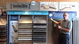 Invincible Luxury Vinyl Plank H2O - Waterproof, Pet Proof and Kid Proof