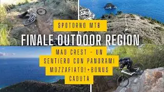 Mao Crest MTB: Spotorno Coastal Trail + Drone | Finale Ligure Riding
