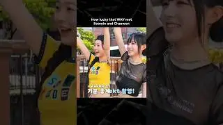 they look so happy everytime they see wavs😍 #soomin #chaewon #triples #트리플에스 #トリプルS #kpop #shorts