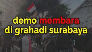 RICUH‼️ Aksi Demo di Grahadi Surabaya (29/08/2025) 【4K】