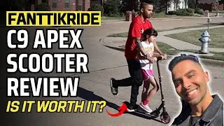 FanttikRide C9 Fantik C9 Apex Electric Scooter Review Demo on Street Guide Best Scooter for 2025