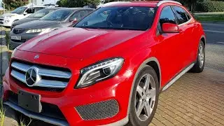 Обзор на Mercedes-Benz GLA 180(AMG) из Японии.