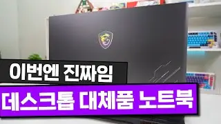 이 정도 스펙이면, 그냥 데스크톱 PC라고 합시다.. OK? MSI 크로스헤어 17 HX AI D2XWFKG-U7 QHD+[노리다]