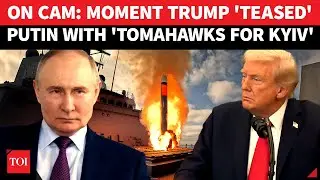 Trump's Explosive Tomahawks Reveal In 150-Minute Call With Putin Stumps Zelensky; 'He Didn't Like..'