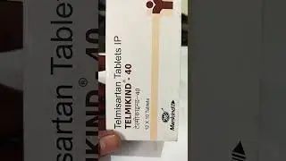 Telmikind 40 Tablet Uses