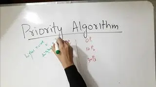 Preemptive Priority Algorithm __ Operating System __ ShinV Learners