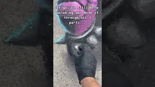 Deltarune Susie Chalk Art Tips Part 3 of 3 #shorts #undertale #deltarune