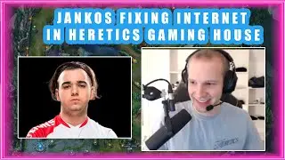 Jankos Reacts to FLAKKED Breaking Internet in Heretics Gaming House 👀 ft. PERKZ and WUNDER