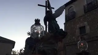 Salida Hermandad del Santísimo Cristo Semana Santa Pastrana 2018