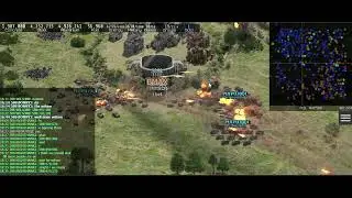 Panzer Quest attack on a level 4 base!!