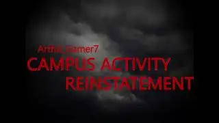 Mini EAS Scenario: Campus Activity Reinstatement