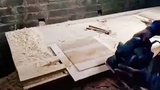 I Made a Door Panel Using Only a Randa Machine