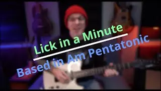 Learn a new guitar blues lick - solo | 1 minute guitar lesson | EpI.