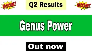 Genus Power Q2 Results 2026 | Genus Power Results Today | Genus Power Share Latest News |