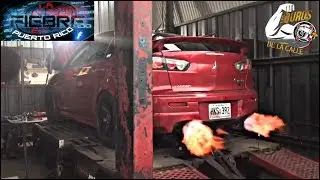 Lancer Ralliart fire