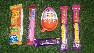 Super chocolate gummy opening& sureprise lollipops TOY unboxing no eating& ASMR relaxing vidio 