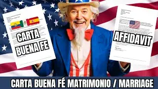 Letters of Good Faith for Marriage | Affidavit of Bona Fide Marriage (Example and Advice)