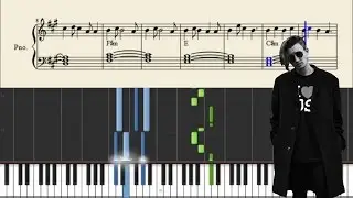 gnash - i hate you, i love you (ft. Olivia O'Brien) - Piano Tutorial + Sheets