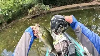 Kayak Fishing A Golf Course, FREE GOLF BALLS AND A $400 DRIVER!!!