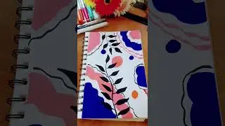 isquava #boho #art #brushpen #shorts #trending #likeandsubscribe #easylearning