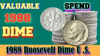 1988 D ROOSEVELT DIME OLD COINS ULTRA RARE ONE INA SOMEONOLDCOINS 26 YEAR OLD COIN VALUE
