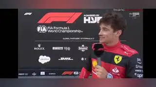 Azerbaijan Grand Prix post Qualifying Interview.