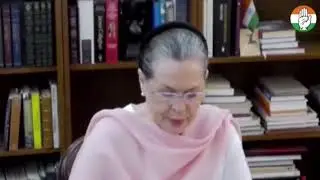 Congress Working Committee Meeting: Remarks of Congress President Smt Sonia Gandhi at CWC Meeting