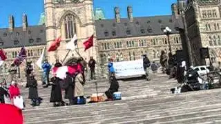 Parliament Hill IdleNoMore  Bill C-51 Saturday March 28 2015