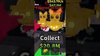 I open 20 lucky blocks