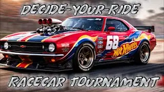 Hot Wheels Decide-Your-Ride Racecar Tournament