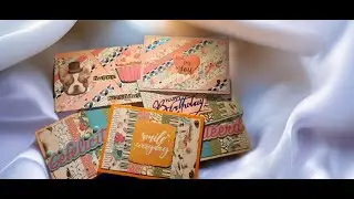 #10 Kaarten maken van overgebleven paper