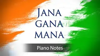 JANA GANA MANA | Piano Cover - Notes | Easy Tutorial | DiVi Plays