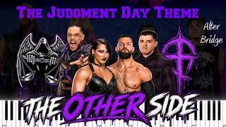 WWE: The Judgment Day Theme Song - The Other Side (Piano Tutorial) [GLOW VERSION] 
