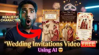 💍✨ Make AI Wedding Invitation Video FREE & UNLIMITED on Mobile (Unlimited Exports!)