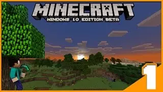 Minecraft Windows 10 Beta Survival [Part 1] Herobrine is here! -RealLifeOORA