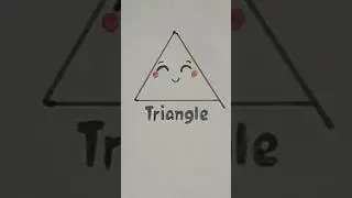How To Draw Triangle  Shape Drawing #Art #kidsdrawing #triangle