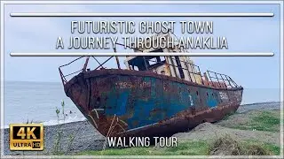 Futuristic Ghost Town: A Journey Through Anaklia in 4K