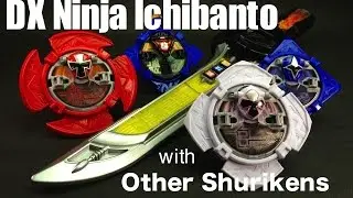 DX Ninja Ichibanto with Other Shurikens