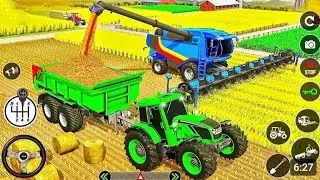 Modern Tractor Farming Driving Simulator 3D - New Tractor Games - Android Gameplay