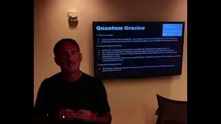 Dr. Sterling: Quantum Oracles