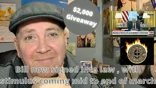 3rd Stimulus package signed-await guidance on IRS.gov If taxes filed already-BTC/Eth Cup & handle TA