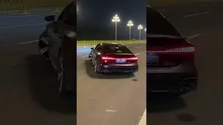 Audi RS7 sportback exhaust sound and launch control ⭕️⭕️⭕️⭕️ #audi #xeaudi #audirs7 #audirs7sportba