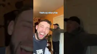 There is a crack on her phone #comedy #comedian #funny #joke #family #oneliner