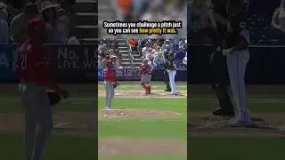 Hunter Greene with a perfect 99mph Dot.