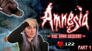 THIS CASTLE IS POSSESSED! | Amnesia The Dark Descent Gameplay [Part 1]