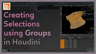 #96 Selections using Groups in Houdini